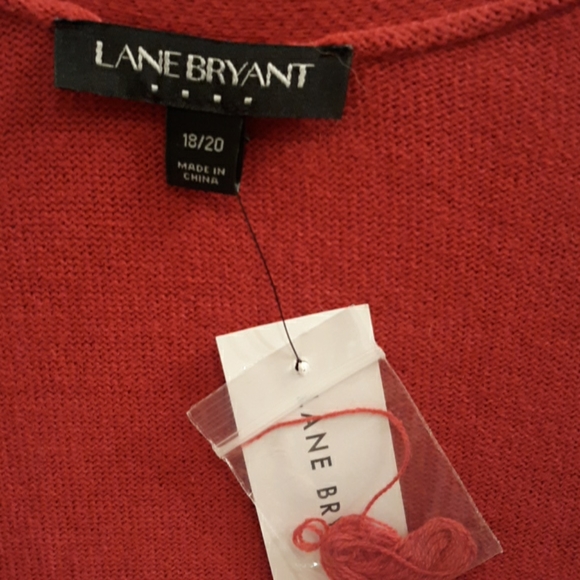Lane Bryant Open Cardigan Berry Colored 18/20 - Picture 2 of 6